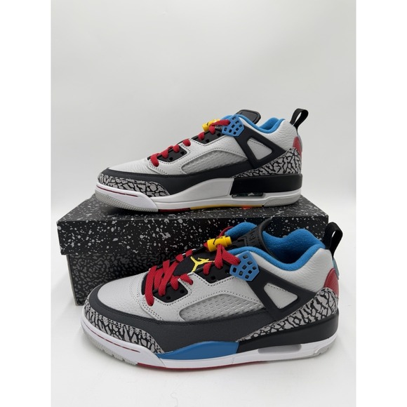 Nike Air Jordan Spizike Low SE Bordeaux Grey Maize IM7425-004 Mens 7.5 Womens 9